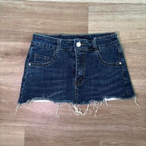 Y2K inspired Denim Skirt